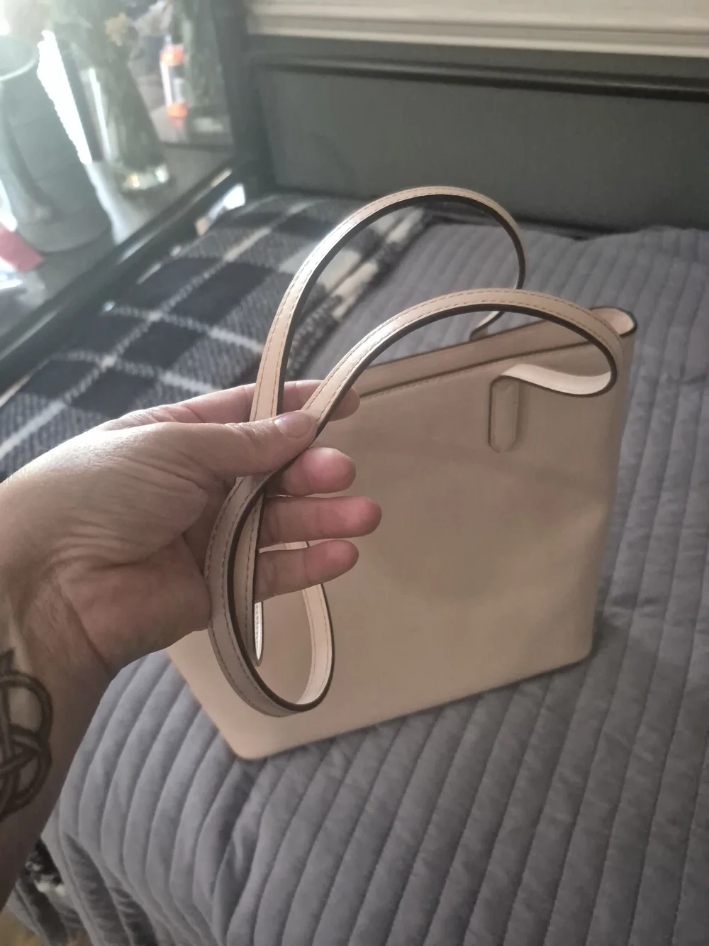 kate spade Pink Leather Tote Bag